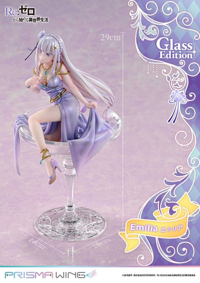 Re:Zero Starting Life in Another World Prisma Wing Figure - Glass Edition + Bonus Ver. [Pre-Order May 2028]