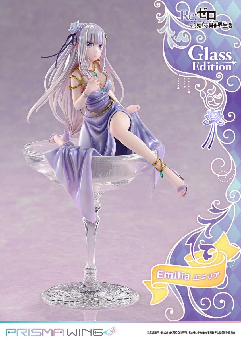 Re:Zero Starting Life in Another World Prisma Wing Figure - Glass Edition + Bonus Ver. [Pre-Order May 2028]