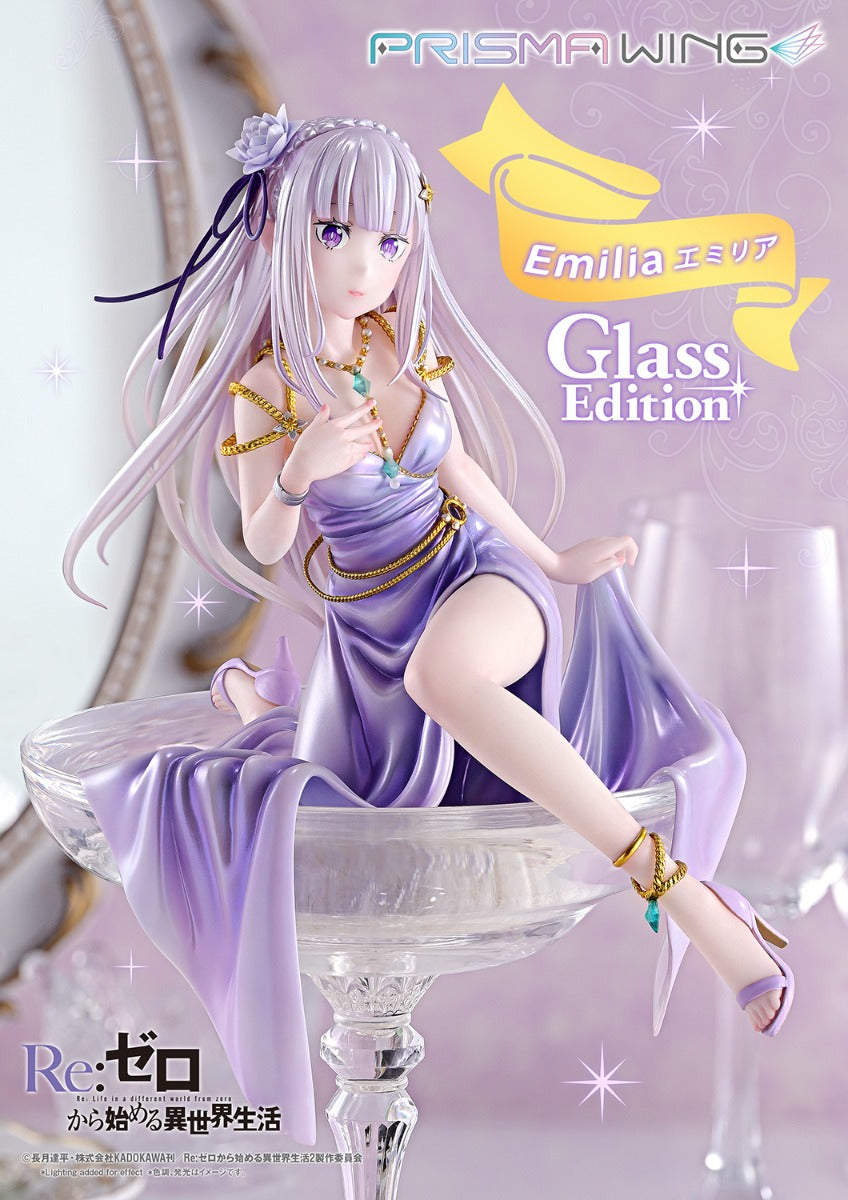 Re:Zero Starting Life in Another World Prisma Wing Figure - Glass Edition + Bonus Ver. [Pre-Order May 2028]
