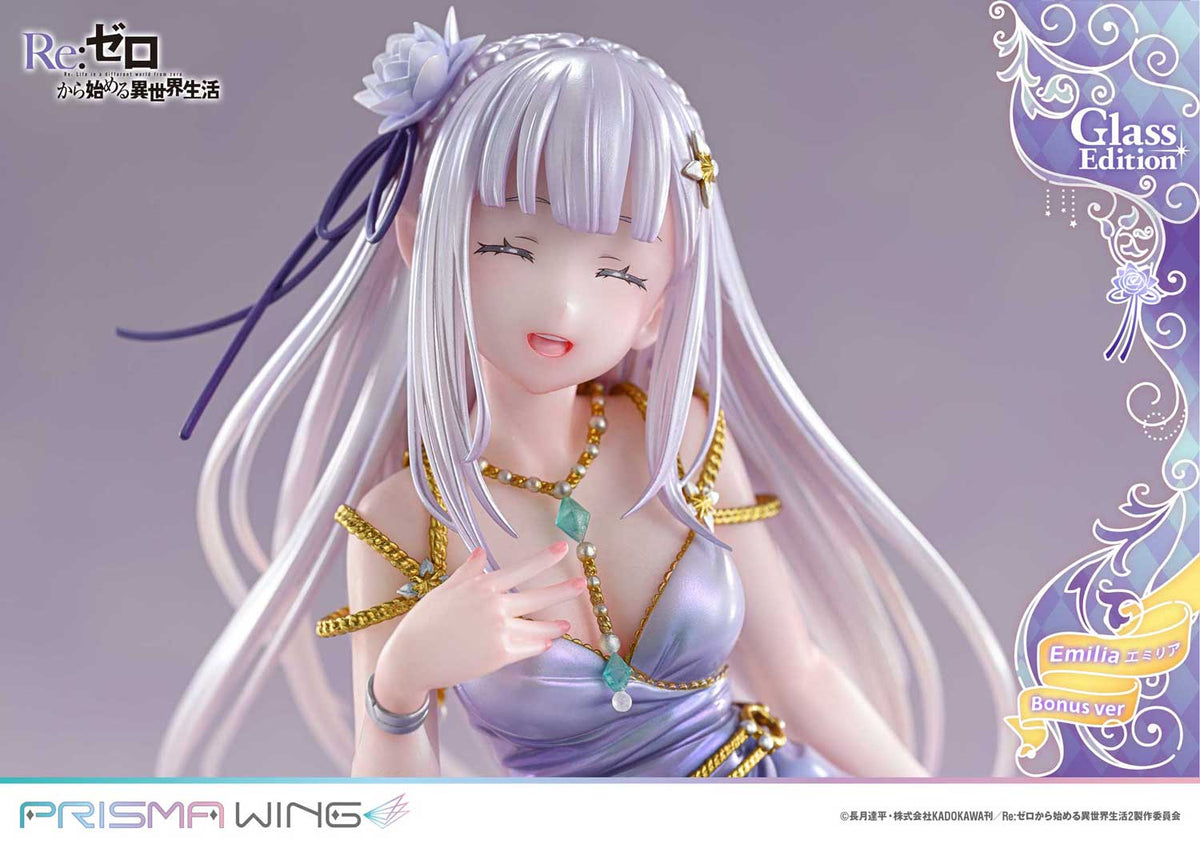 Re:Zero Starting Life in Another World Prisma Wing Figure - Glass Edition + Bonus Ver. [Pre-Order May 2028]