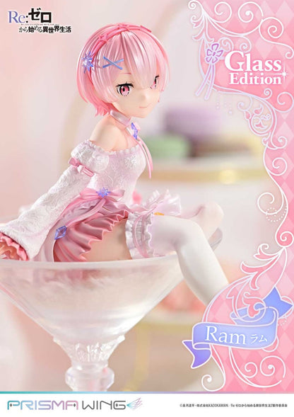 Re:Zero Starting Life in Another World Prisma Wing Figure − Ram Glass Bonus Edition [Pre-Order Jul 2026]