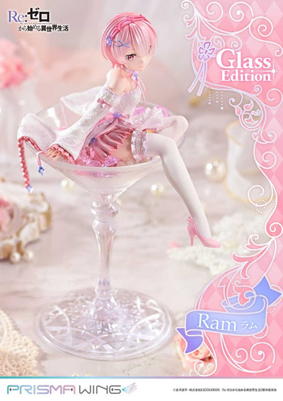 Re:Zero Starting Life in Another World Prisma Wing Figure − Ram Glass Bonus Edition [Pre-Order Jul 2026]