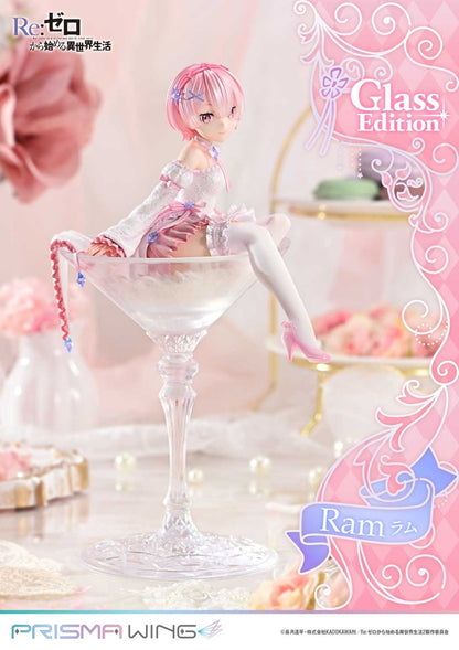 Re:Zero Starting Life in Another World Prisma Wing Figure − Ram Glass Bonus Edition [Pre-Order Jul 2026]