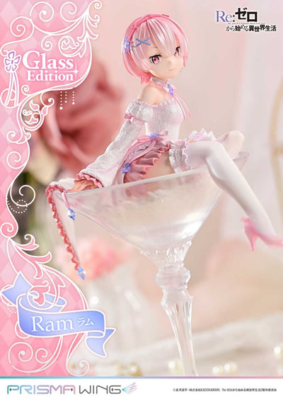 Re:Zero Starting Life in Another World Prisma Wing Figure − Ram Glass Bonus Edition [Pre-Order Jul 2026]