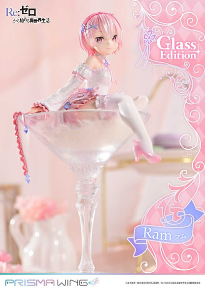 Re:Zero Starting Life in Another World Prisma Wing Figure − Ram Glass Bonus Edition [Pre-Order Jul 2026]
