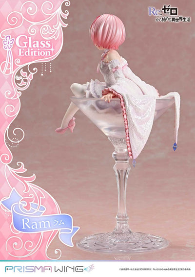 Re:Zero Starting Life in Another World Prisma Wing Figure − Ram Glass Bonus Edition [Pre-Order Jul 2026]