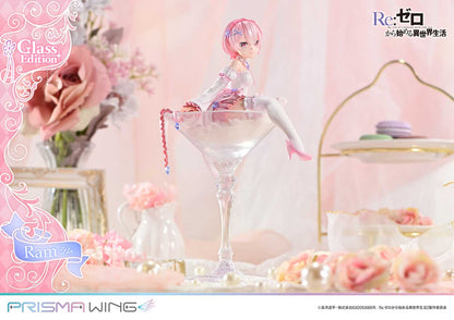 Re:Zero Starting Life in Another World Prisma Wing Figure − Ram Glass Bonus Edition [Pre-Order Jul 2026]