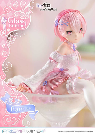 Re:Zero Starting Life in Another World Prisma Wing Figure − Ram Glass Bonus Edition [Pre-Order Jul 2026]