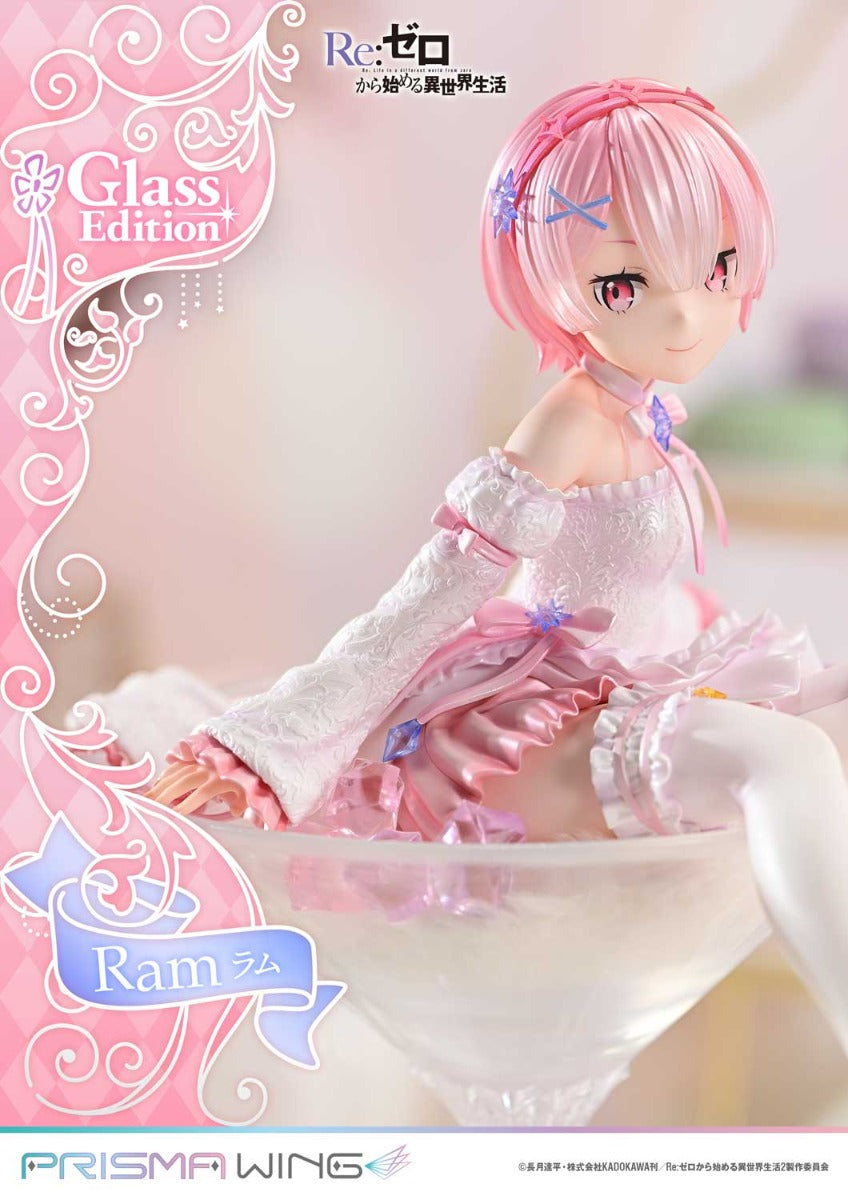 Re:Zero Starting Life in Another World Prisma Wing Figure − Ram Glass Bonus Edition [Pre-Order Jul 2026]