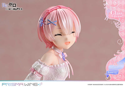Re:Zero Starting Life in Another World Prisma Wing Figure − Ram Glass Bonus Edition [Pre-Order Jul 2026]