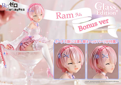 Re:Zero Starting Life in Another World Prisma Wing Figure − Ram Glass Bonus Edition [Pre-Order Jul 2026]