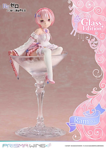 Re:Zero Starting Life in Another World Prisma Wing Figure − Ram Glass Bonus Edition [Pre-Order Jul 2026]