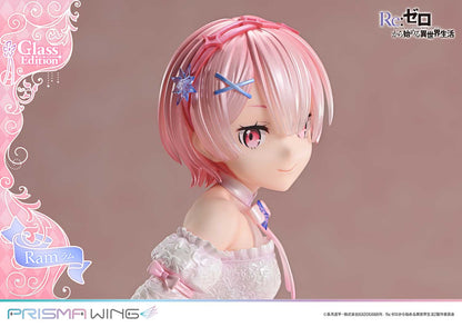 Re:Zero Starting Life in Another World Prisma Wing Figure − Ram Glass Bonus Edition [Pre-Order Jul 2026]