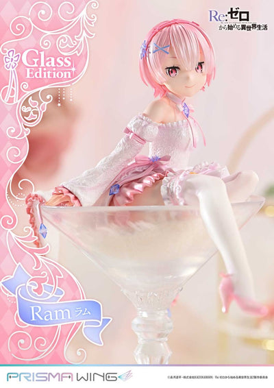Re:Zero Starting Life in Another World Prisma Wing Figure − Ram Glass Bonus Edition [Pre-Order Jul 2026]