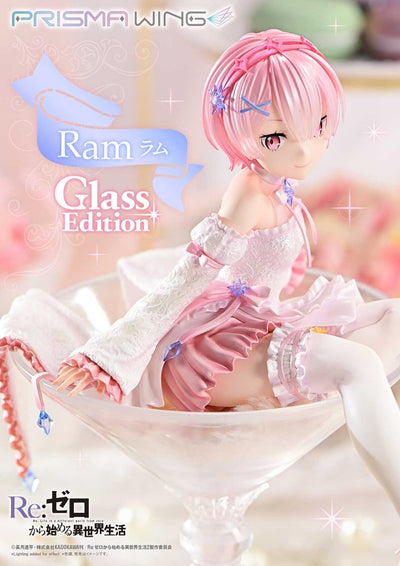 Re:Zero Starting Life in Another World Prisma Wing Figure − Ram Glass Bonus Edition [Pre-Order Jul 2026]