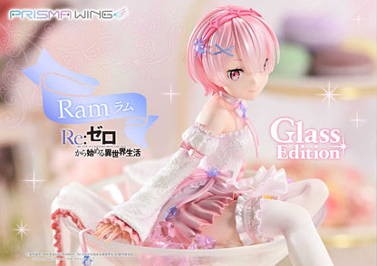 Re:Zero Starting Life in Another World Prisma Wing Figure − Ram Glass Bonus Edition [Pre-Order Jul 2026]