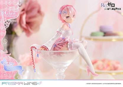 Re:Zero Starting Life in Another World Prisma Wing Figure − Ram Glass Bonus Edition [Pre-Order Jul 2026]