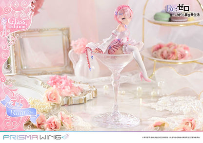 Re:Zero Starting Life in Another World Prisma Wing Figure − Ram Glass Bonus Edition [Pre-Order Jul 2026]
