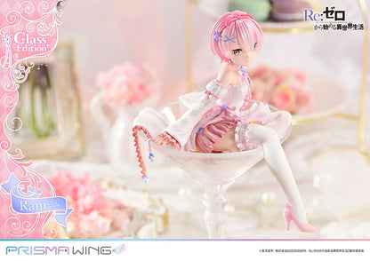 Re:Zero Starting Life in Another World Prisma Wing Figure − Ram Glass Bonus Edition [Pre-Order Jul 2026]