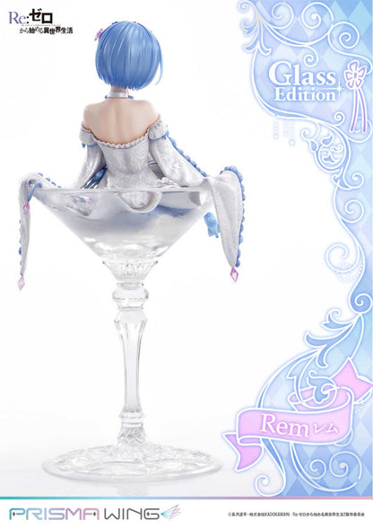 Re:Zero Starting Life in Another World Prisma Wing Figure − Rem Glass Bonus Edition
