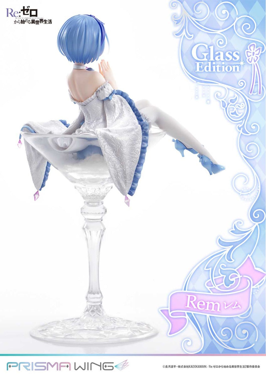 Re:Zero Starting Life in Another World Prisma Wing Figure − Rem Glass Bonus Edition
