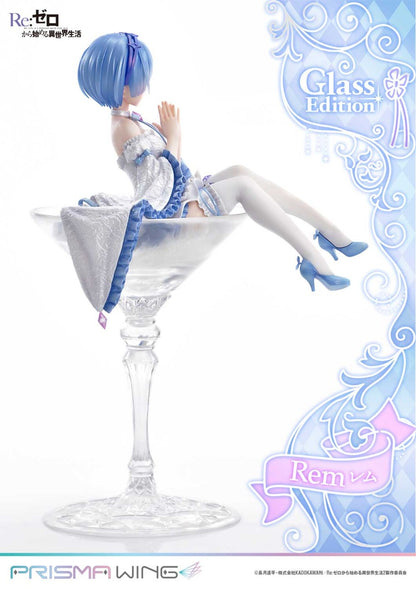 Re:Zero Starting Life in Another World Prisma Wing Figure − Rem Glass Bonus Edition