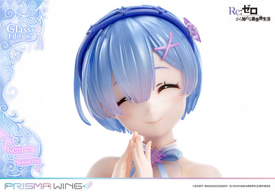 Re:Zero Starting Life in Another World Prisma Wing Figure − Rem Glass Bonus Edition