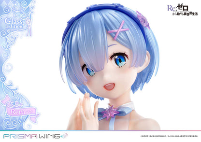 Re:Zero Starting Life in Another World Prisma Wing Figure − Rem Glass Bonus Edition