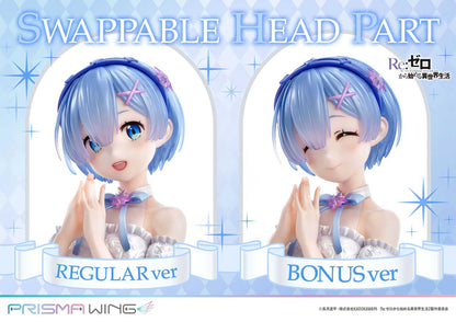 Re:Zero Starting Life in Another World Prisma Wing Figure − Rem Glass Bonus Edition