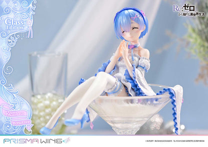 Re:Zero Starting Life in Another World Prisma Wing Figure − Rem Glass Bonus Edition