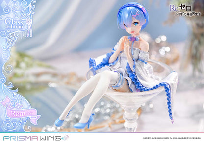 Re:Zero Starting Life in Another World Prisma Wing Figure − Rem Glass Bonus Edition
