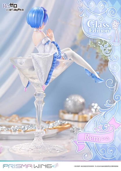 Re:Zero Starting Life in Another World Prisma Wing Figure − Rem Glass Bonus Edition