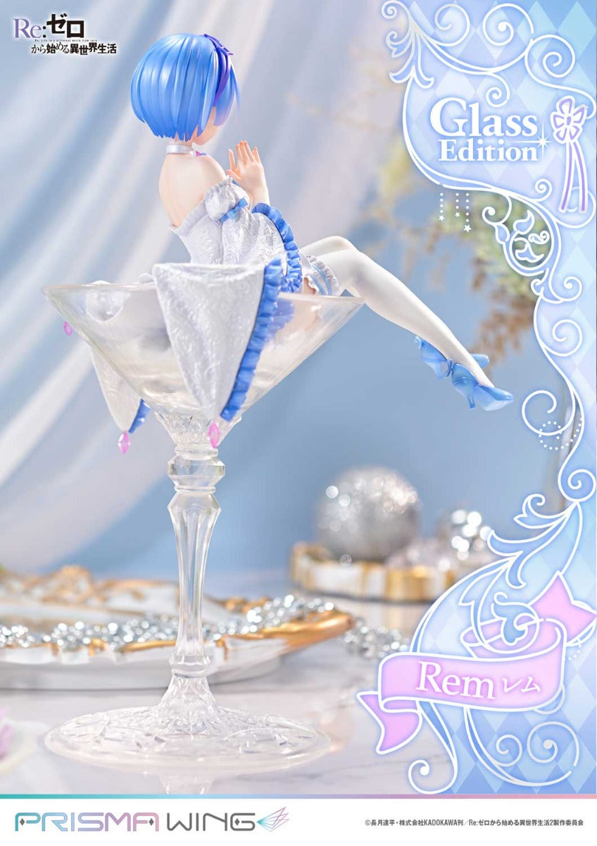 Re:Zero Starting Life in Another World Prisma Wing Figure − Rem Glass Bonus Edition