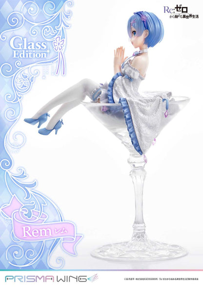 Re:Zero Starting Life in Another World Prisma Wing Figure − Rem Glass Bonus Edition