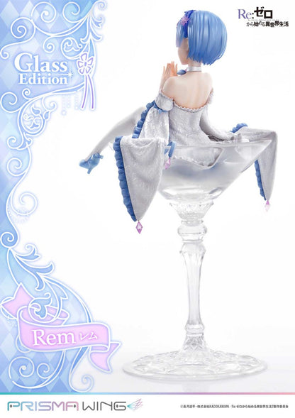 Re:Zero Starting Life in Another World Prisma Wing Figure − Rem Glass Bonus Edition