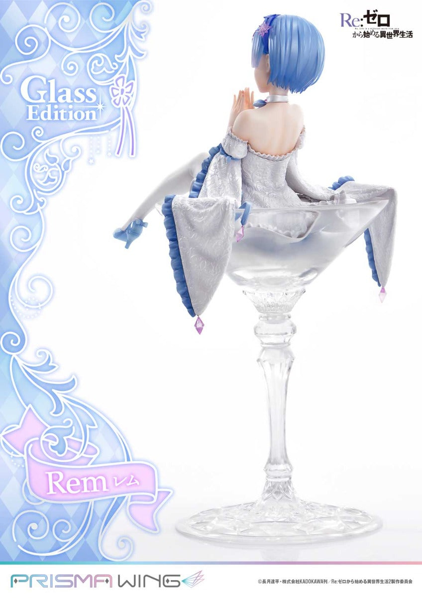 Re:Zero Starting Life in Another World Prisma Wing Figure − Rem Glass Bonus Edition
