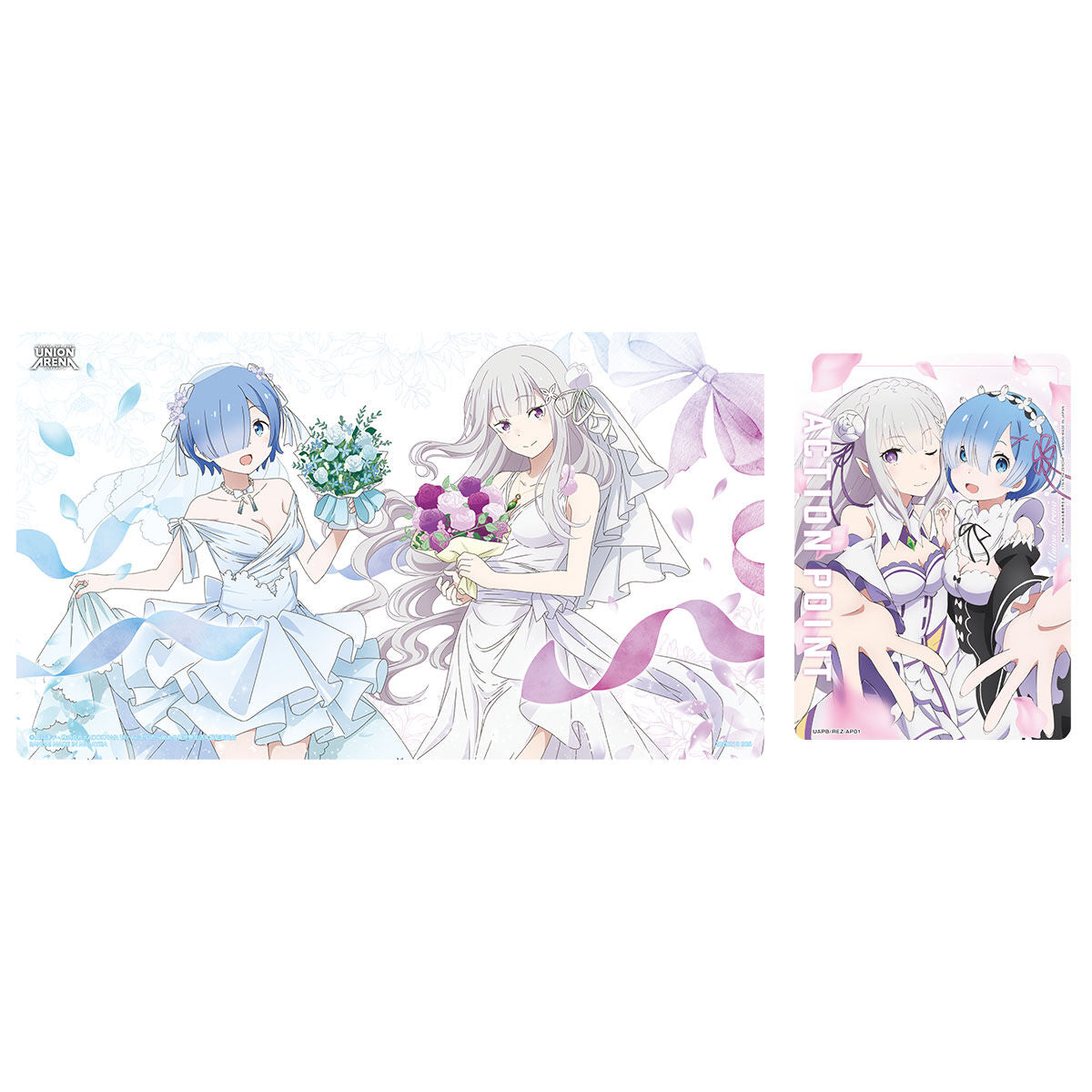 Re:Zero Starting Life in Another World Union Arena - BCGF 25-26 Playmat & Action Point Card Set