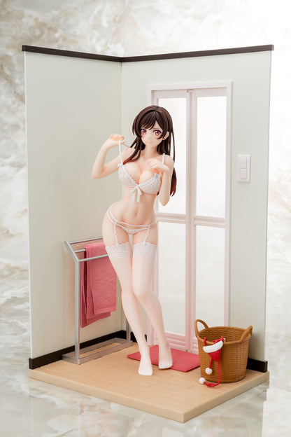 Rent a Girlfriend Completed Figure - Mizuhara Chizuru See-through Lingerie Figure Angel White Ver. 1/6