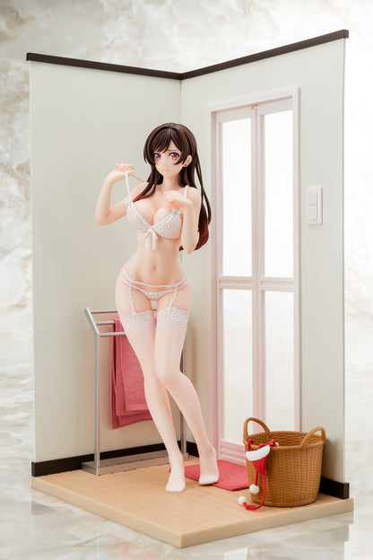 Rent a Girlfriend Completed Figure - Mizuhara Chizuru See-through Lingerie Figure Angel White Ver. 1/6