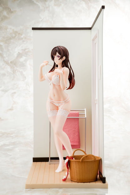 Rent a Girlfriend Completed Figure - Mizuhara Chizuru See-through Lingerie Figure Angel White Ver. 1/6