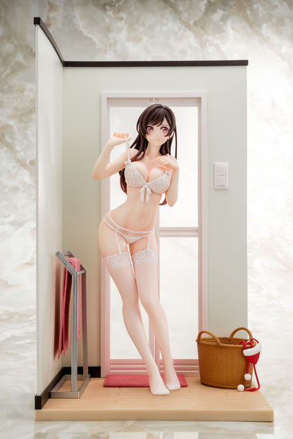 Rent a Girlfriend Completed Figure - Mizuhara Chizuru See-through Lingerie Figure Angel White Ver. 1/6