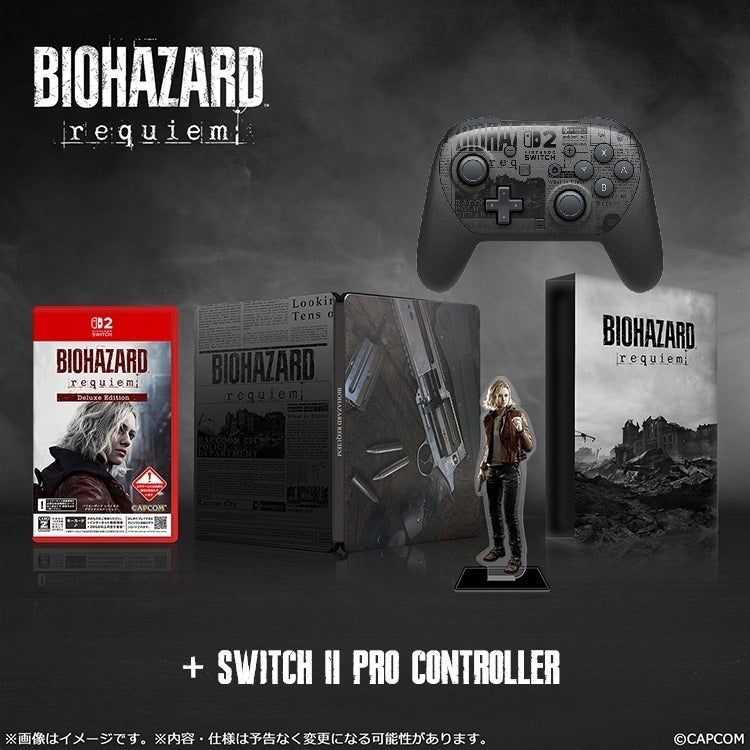 Resident Evil Biohazard Collector's Edition for Switch 2 - With or Without Limited Edition Pro Controller [Pre-Order Feb 2026]