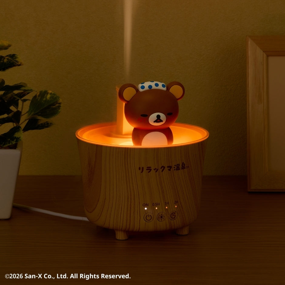 Rilakkuma - Hot Spring Room Light Humidifier [Pre-Order Feb 2026]