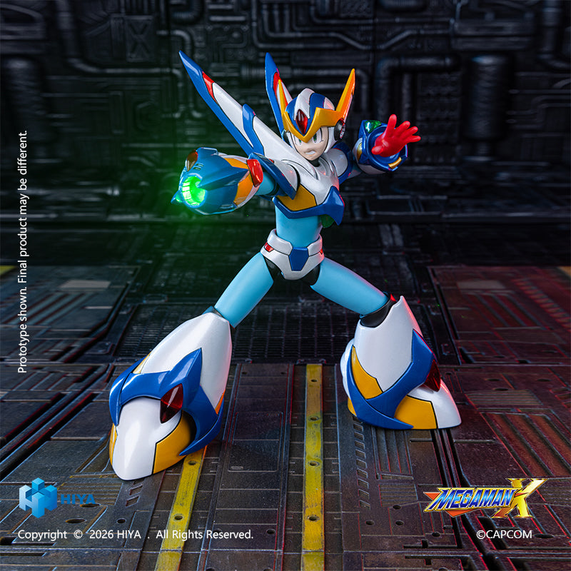 Rockman Mega Man Exquisite Basic Series Action Figure - Mega Man X Falcon Armor Ver. [Pre-Order Mar 2027]