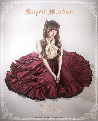 Rozen Maiden MAYLA - Iconic Skirt Crimson  [Pre-order Mar 2027]