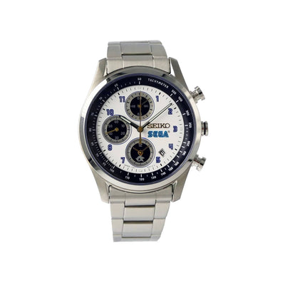 SEGA 65th Anniversary x Seiko Collaboration Watch - Silver Model [Pre-Order Oct 2026]