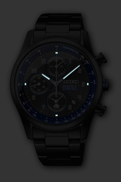 SEGA 65th Anniversary x Seiko Collaboration Watch - Silver Model [Pre-Order Oct 2026]