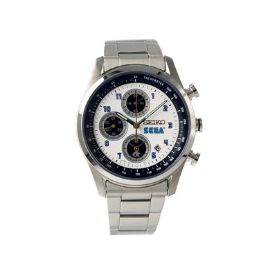 SEGA 65th Anniversary x Seiko Collaboration Watch - Silver Model [Pre-Order Oct 2026]