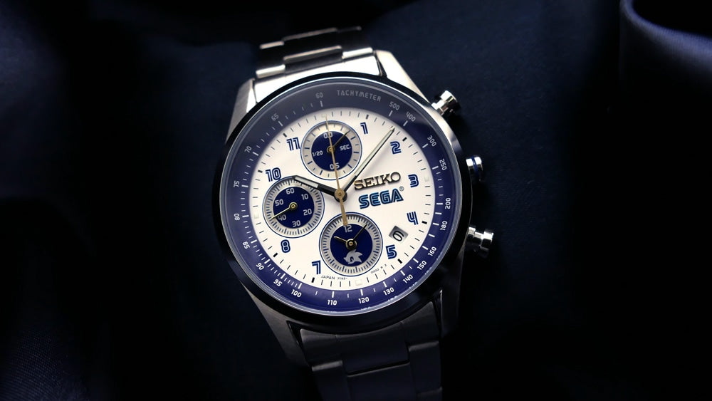 SEGA 65th Anniversary x Seiko Collaboration Watch - Silver Model