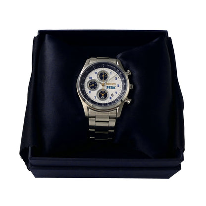 SEGA 65th Anniversary x Seiko Collaboration Watch - Silver Model [Pre-Order Oct 2026]